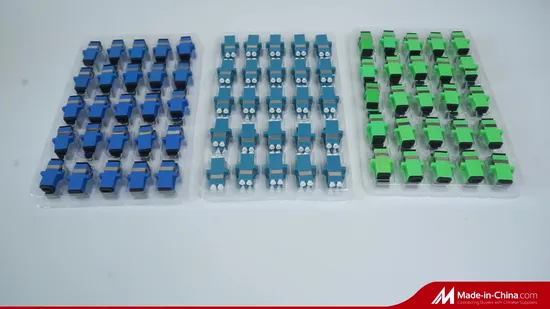 China FTTH Sc APC/Upc Duplex Singlemode Multimode Glasfaserstecker
